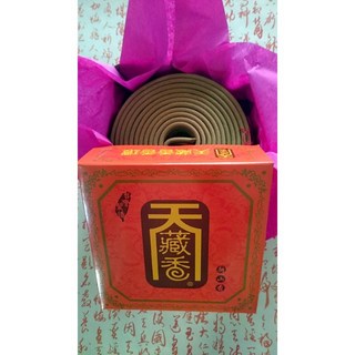 天藏香香業 西澳洲新山檀木香環/24小時香環/官方研磨粉, 一盒, 新山檀木