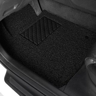 메이튼 자동차 코일매트 카매트 확장형 전차종 운전석 / 운전석+조수석 / 풀세트 배송메시지 차종코드 기재, 블랙