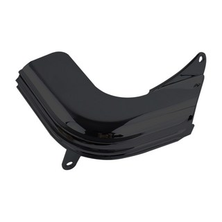 그릴 커버 인디언 스카우트 Sixty Bobber 2015- 오토바이 냉각 유체 파이프 보호에 맞는 블랙 크롬 엔진 냉각수 호스 트림, Black, 1개