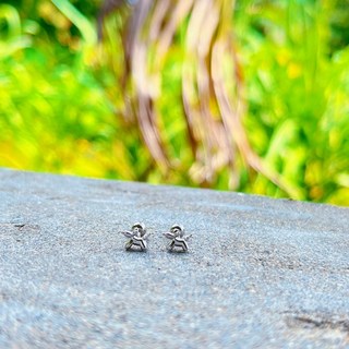 it's.ME 氣球狗轉珠耳環 925純銀 鎖珠耳環 女 圓球 簡約 抗過敏 銀飾 耳骨釘 耳環 耳飾 耳針 耳墜 首飾 閨密 生日禮物