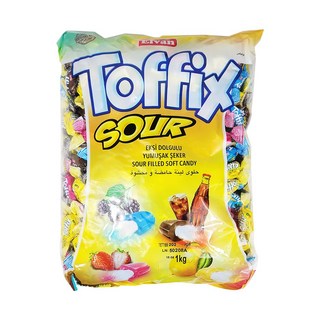 엘반 토픽스 사우어 츄잉캔디, 1kg, 1개