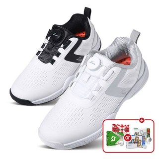 리카타 펀칭 다이얼 남성 스파이크리스 골프화 D37102 발편한 파크골프 신발 골프공 제공