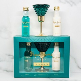 PEPE JEANS LONDON 狂歡盛典淡香精尊貴禮盒(淡香精30ML+身體乳50ML+沐浴膠50ML) #紫羅香水，多層次香氛饗宴，持久迷人香氣, 1個, 狂歡盛典淡香精尊貴禮盒(30ML)