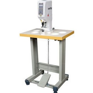 자동 단추 스냅기 눙알 제봉 세탁소 반짇고리 돗트기 수선 펀칭기 다는 똑딱이 인형, 스탠다드 화이트 타이핑 머신 테이블 0.6m, 흰색 버클 기계 + 플래튼 0.6m