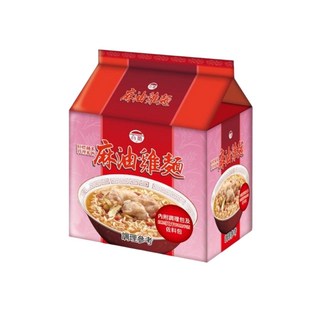 台酒TTL泡麵全系列：花雕雞麵、麻油雞麵、酸菜牛肉麵等多種口味袋裝, 1個, 麻油雞麵 (3包/袋)