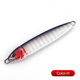 15G 신제품 쇼어 미끼 루어 금속 인공 스푼 10G 지그 지깅 농어 태클 지그 캐스팅 20G30G 물고기 마이크로 낚시, 29) 색상 H - 10G, 1개