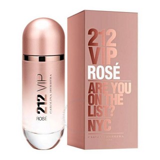 캐롤리나 헤레라 여자 212 Vip 로즈 오드퍼퓸 125ml, 1개
