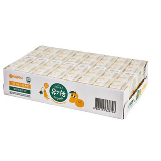 아침에주스 유기농 망고 배 도라지 주스, 256개, 120ml