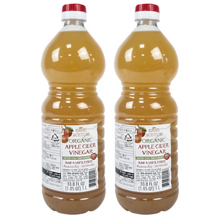 코스트코 애사비 ACETUM 유기농 사과식초 1L, 2개