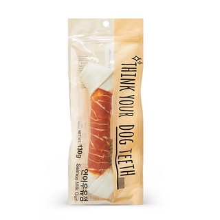 Think your dog teeth 딩고 우유껌 1P, 연어, 7개