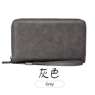 MIYIN 男士拉鍊長夾 多功能證件夾 手拿包