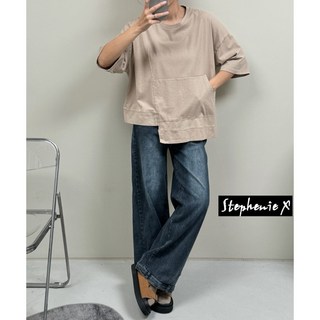StephenieX 剪裁素T 正韓【現貨中】服飾