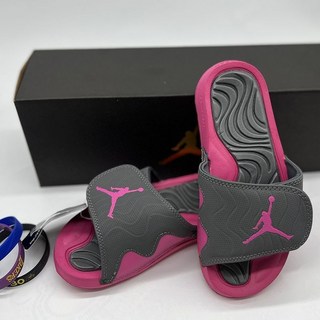 限時特賣 AJ男同原拖鞋喬5飛人涼拖鞋喬五女鞋籃球運動戶外一字拖鞋潮 室內拖鞋 運動拖鞋, 喬五5-/粉色 -高復刻,36 偏小-/拍大一碼