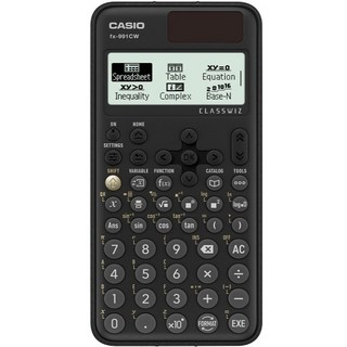 CASIO 卡西歐 工程用計算機 黑色, FX-991CW, 1個