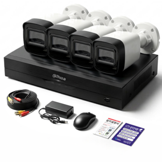 500만화소 CCTV 풀세트 실내 실외 카메라 녹화기 하드디스크 2TB 케이블 포함, 4개, 500만화소 실외카메라