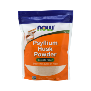 NOW Foods 洋車前子殼粉, 680g, 1包