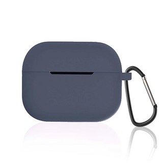 AirPods Pro 保護殼 彈性矽膠防油 可水洗保護套, 藏青藍, 1個, Airpods Pro2