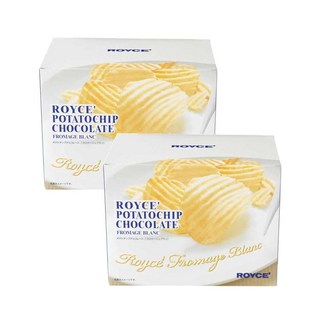 ROYCE 감자칩 초콜릿 화이트치즈 190g 2개, 1세트