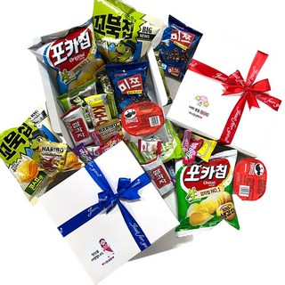 나나박스 미니 과자 간식 세트 구디백, 프리미엄, 1세트