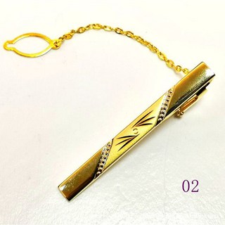 結婚領帶夾 仿金飾品 婚禮 伴郎 領夾 手打領帶夾 新郎結婚 領帶夾子, 6號, 1個