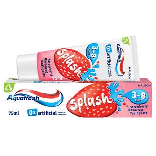 아쿠아프레쉬 치약 키즈 스플래시 3-8세용 75ml 3개