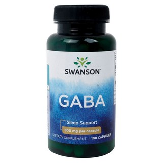 斯旺森Swanson GABA膠囊, 1罐