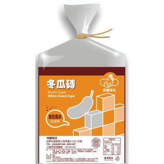 清豐商店 冬瓜磚 遵循古法熬製 清甜解渴 香甜風味 600g 1個裝, 1個