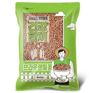 한끼농산 브라운렌틸콩 5kg, 1개