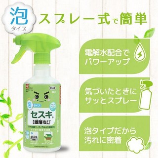 LEC 激落君 泡泡清潔噴霧 鹼性電解水 廚房/浴室清潔 消臭, 1個, -