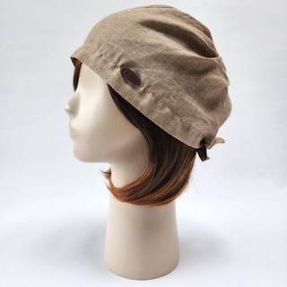 강록이네 색감예쁜 여성두건 린넨100% 국산 천연염색