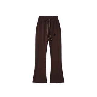 【高腰顯瘦】微喇褲 喇叭褲 闊腿褲 休閒褲 女褲 秋冬褲 黑色砂洗棉 垂感百搭 高個子神褲 2026新款