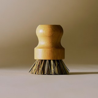 마마포레스트 내추럴 우드 브러쉬 집중 세척용 주방 설거지 싱크대 청소, 1개, 1개