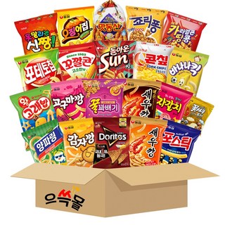 봉지과자 선물세트 20종, 1세트, 20종 2호