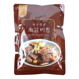 정성곳간 강순의 한식대가 소갈비찜 국내산 소갈비 전통재료 500g 1.5kg, 1세트