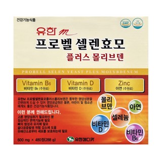 유한메디카 프로벨 셀렌효모, 1개, 480정