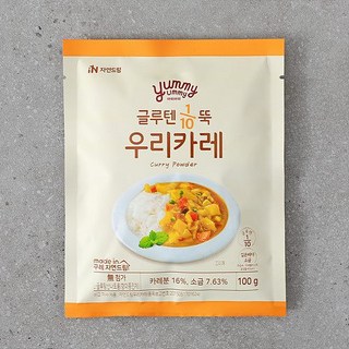 자연드림 우리카레 100g, 1개