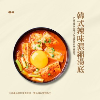 韓式辣味高湯底 泡菜鍋/部隊鍋湯底 個人鍋湯底 韓式料理高湯隨身包50g, 1個