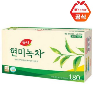 동서 담터 송원 쌍계명차 마시는 티백 차 종류 사무실 탕비실 대용량 물대용, 1.5g, 180개입, 1개