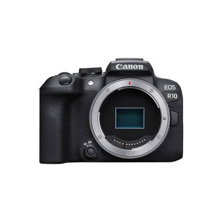EOS R10 미러리스 카메라 RF-S18-45mm F4 5-6 3 IS STM 키트 카메라 2420 메가픽셀 CMOS APS-C 센서 4K 비디오 콘텐츠 크리에이터용 브이, R10 Body Only, 1개
