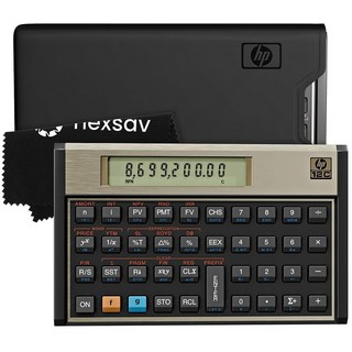 HP 12C 재무 계산기 - 120개 이상의 기능: TVM NPV IRR 할부 채권 계산 프로그래밍 가능한 키 - 재무 회계 및 부동산용 RPN 데스크탑 계산기 -, HP 12C 2025