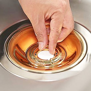 BNS 싱크싹싹 8종 싱크대 배수구 하수구 클리너 트랩 음식물 덮개 아이디어공간, 1세트, 골드+실버