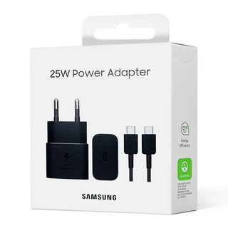 삼성전자 C타입 초고속 충전기 25W + 케이블 1m 세트 PD PPS GaN, 블 랙(25W삼성정품충전기+1M정품케이블), 1개