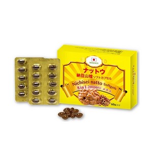 HOKOEN 芳香園 納豆生萃 8合1 軟膠囊 60粒, 1個