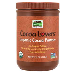 NOW Foods 可可粉, 340g, 1罐