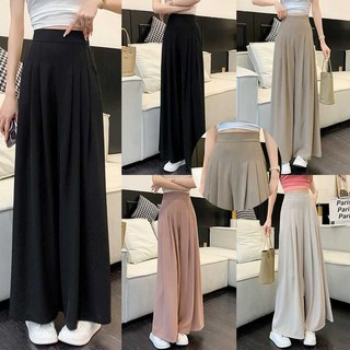 西裝褲 寬褲 直筒褲 闊腿褲 薄款垂感高腰寬鬆休閒直筒長褲