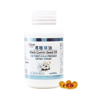 【iSSana 愛善那】黑種草油膠囊 - 家庭號, 1個, 1瓶600粒, 600顆
