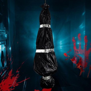 이바고 할로윈 공포 시체 장식 파티소품 용품 코스프레, 1개, 블랙 시체 세트