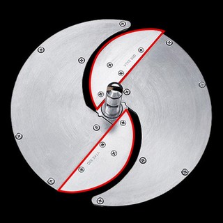 주방고수 수동 양배추 슬라이스 3세대 야채 오이 양파 채썰기 기계 채썰기 절단기, 기본 칼날, 1개