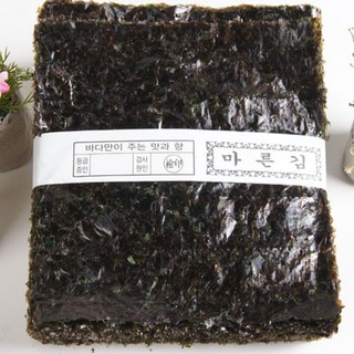 성일물산 파래와 재래김이 혼합된원초를 사용하여 향긋한 파래향을 느낄수 있는 파래김1속, 200g, 1개