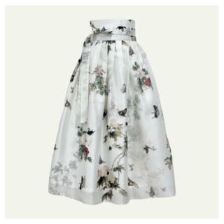 [민주화한복] 모란나비 허리치마